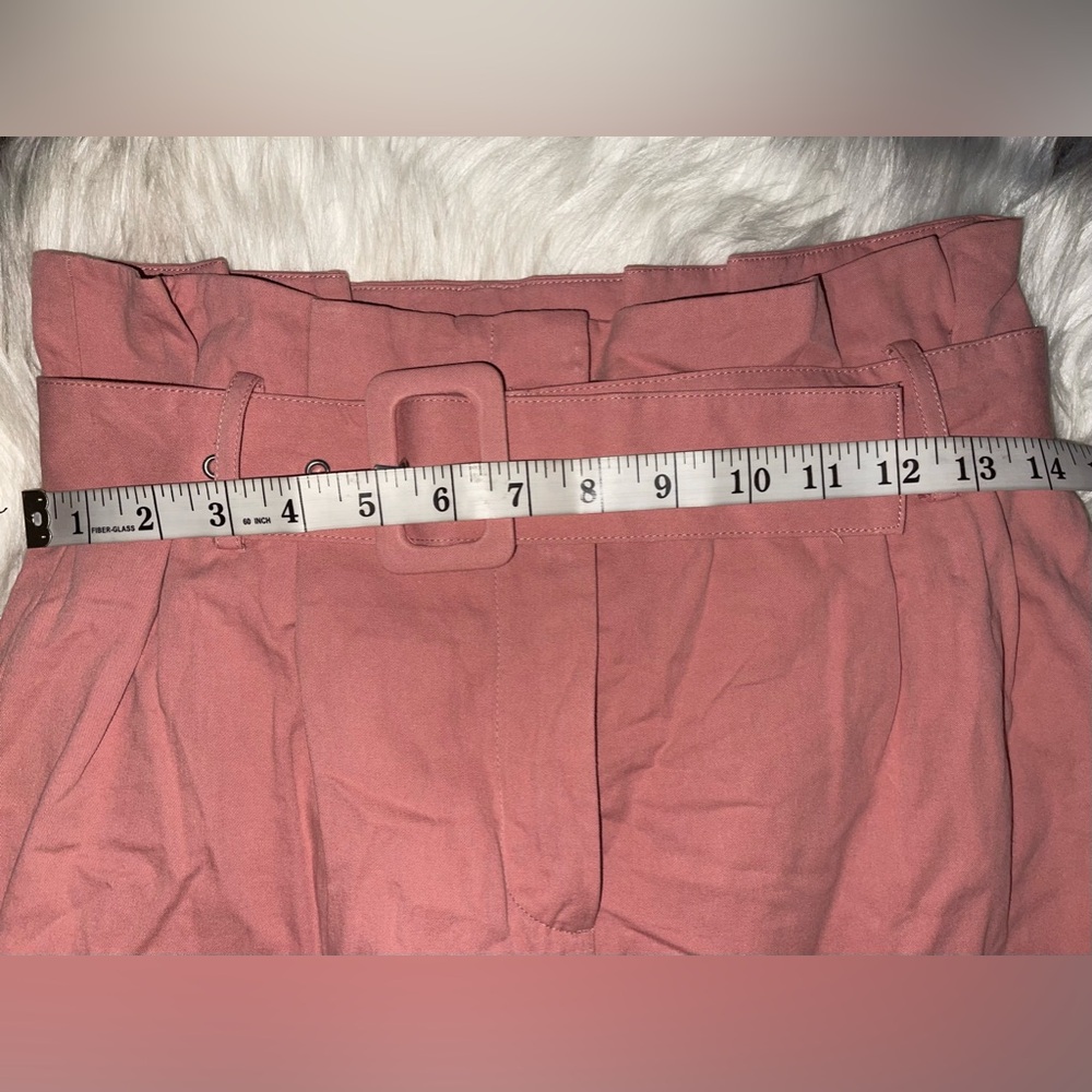 NWOT ZARA HIGH WAIST TROUSERS CULOTTES WITH BELT - Picture 13 of 16